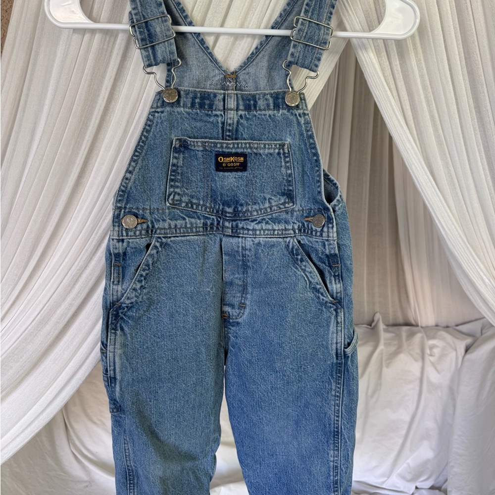 OshKosh B'gosh Light Blue Cotton Overalls